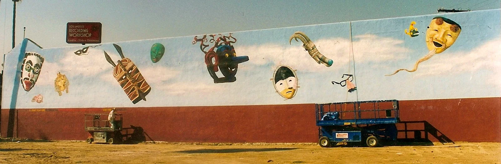 NOHO Mask Mural
