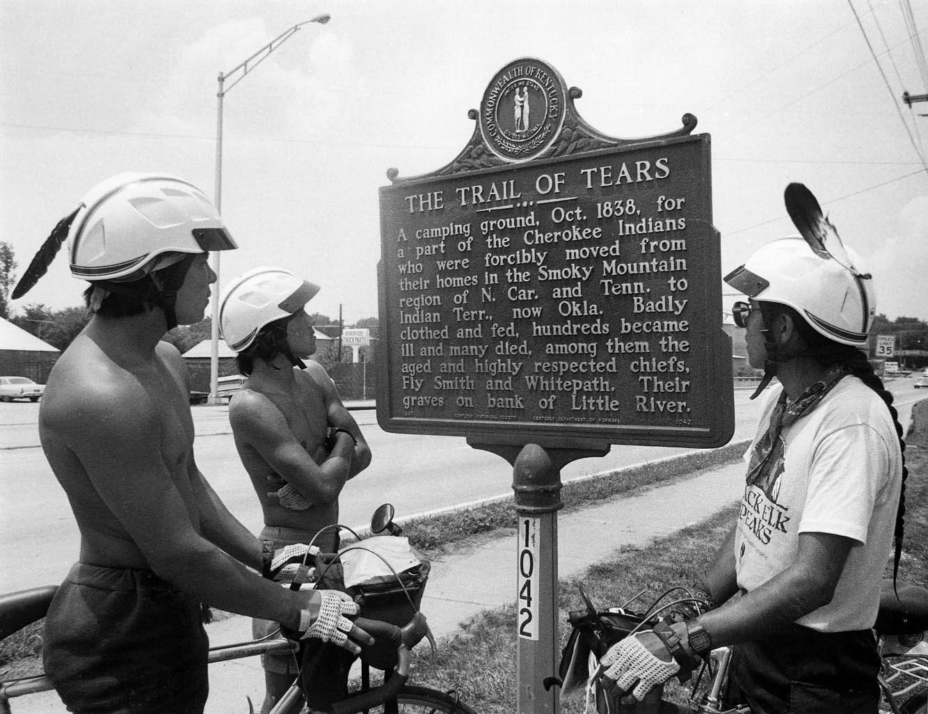 Cherokee History Lesson-On the trail