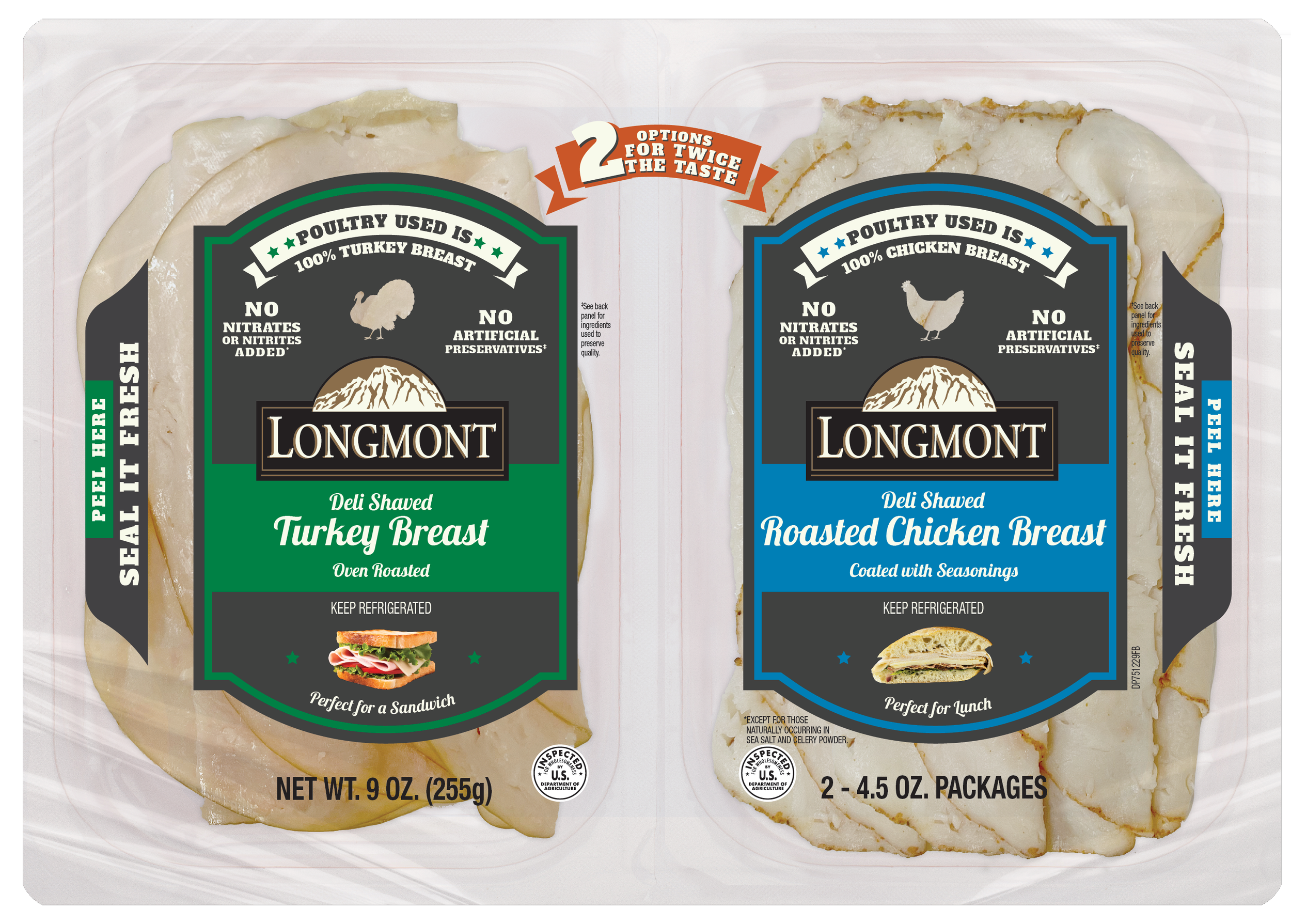 Longmont Variety Pack Lunchmeat