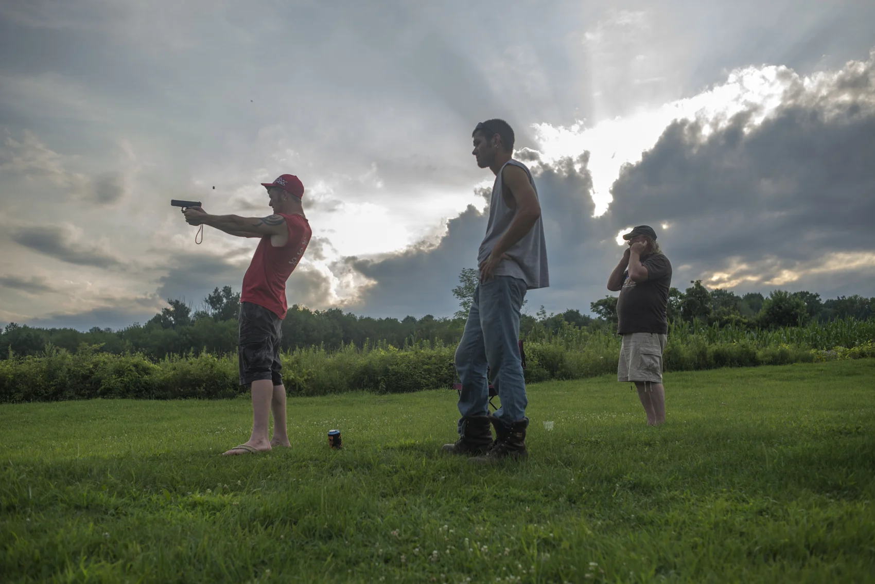 Like many people in the Endless Mountains region, my cousin Tyler frequently shoots recreationally behind his house. He lives down the road from my parents in Liberty Corners.