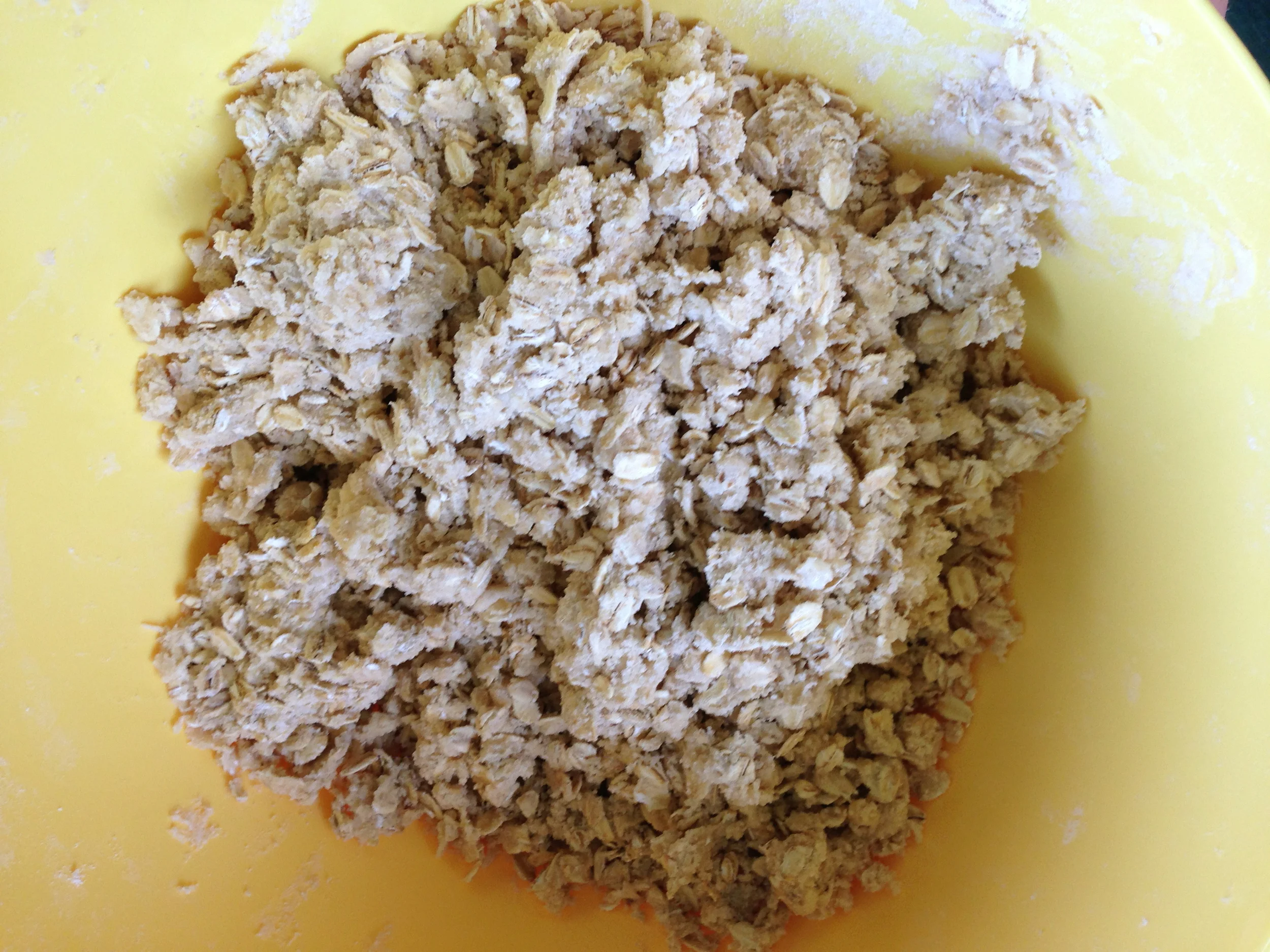 Add the yogurt, and perhaps a bit of milk if you need it to bring the dough together.
