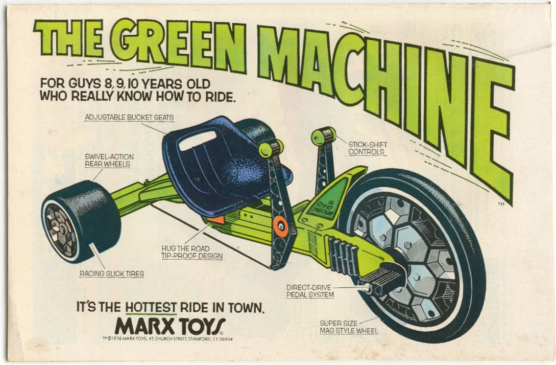 Green Machine specs