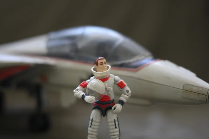 Captain Brad J. "Ace" Armbruster of the VF-84 Jolly Rogers, reporting for duty.