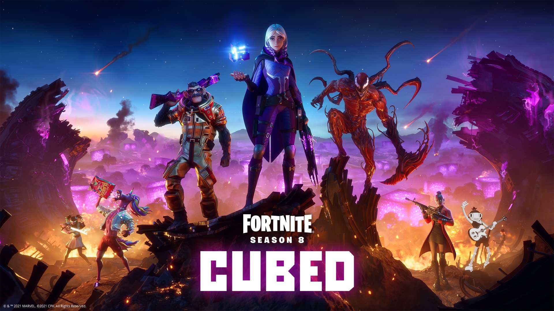 Fortnite: Cubed (Chapter 2 Season 8, 2021)