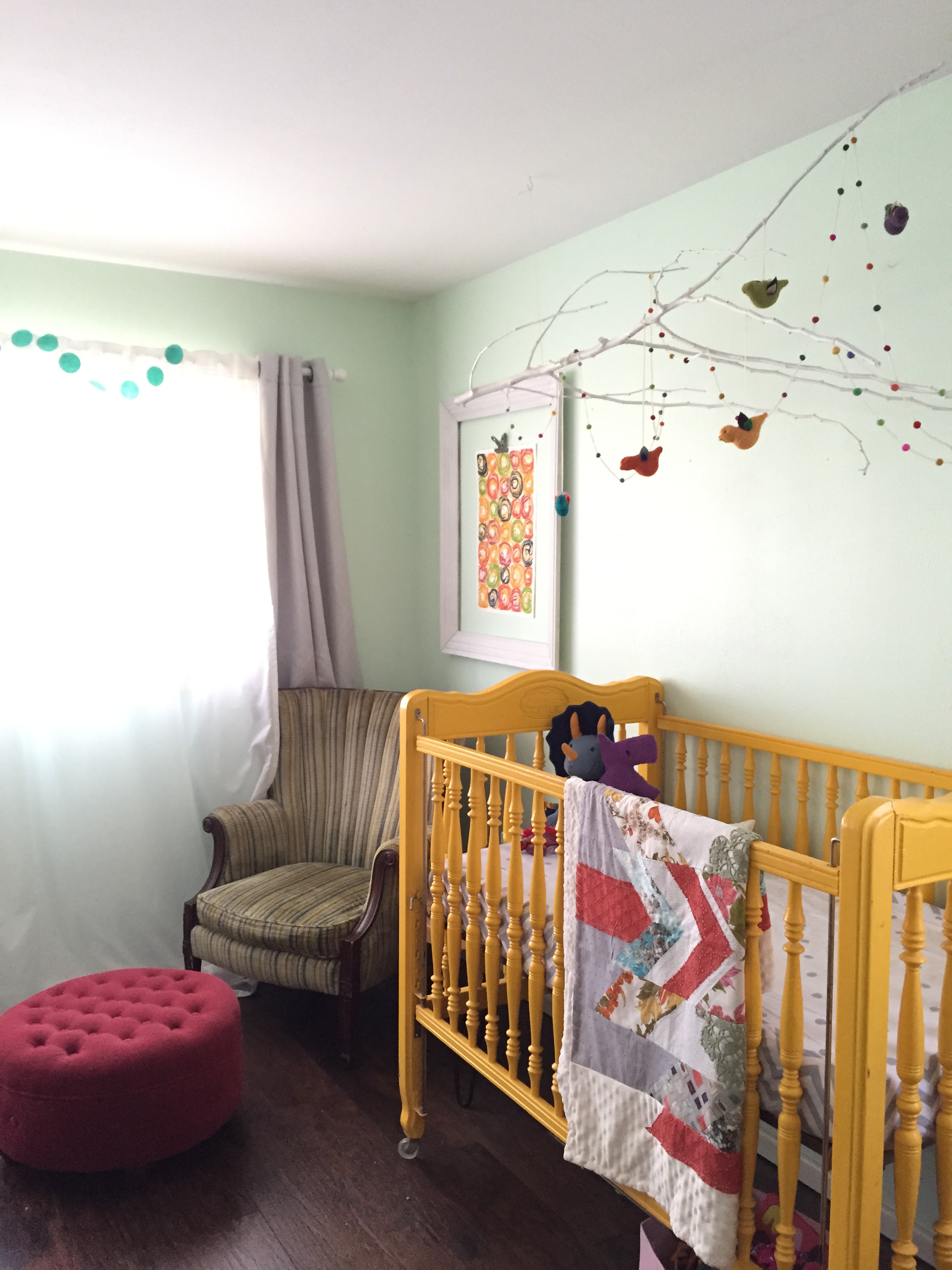 Current mint wall color.