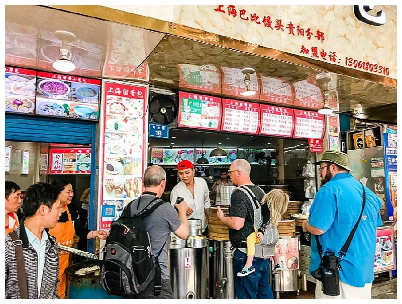 The BEST street food. Dumplings, fried bread, sweet bread, noodles- this card lover was in HEAVEN! Notice the people off to the side laughing at us trying to order what we wanted. Anytime our crew stopped in one place for a few minutes, it seemed that a crowd of onlookers gathered. I'm not sure we ever got used to it...