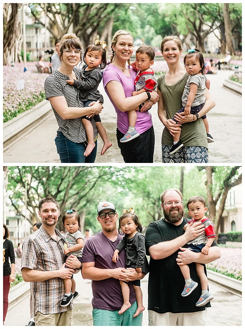 We are forever bonded with these couples from our travel group. Not only do our children share histories, but now we do, too!