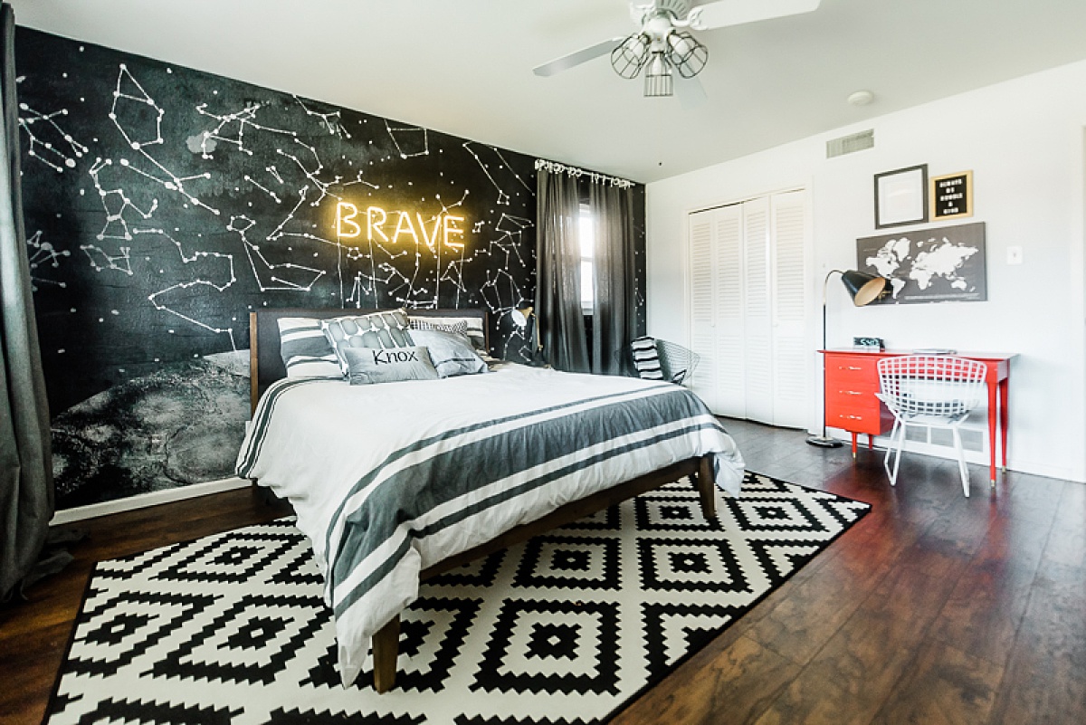 knox's constellation bedroom!