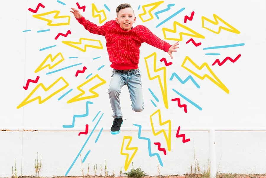 When you can make your 8 year old a superhero, you absolutely do it. :)