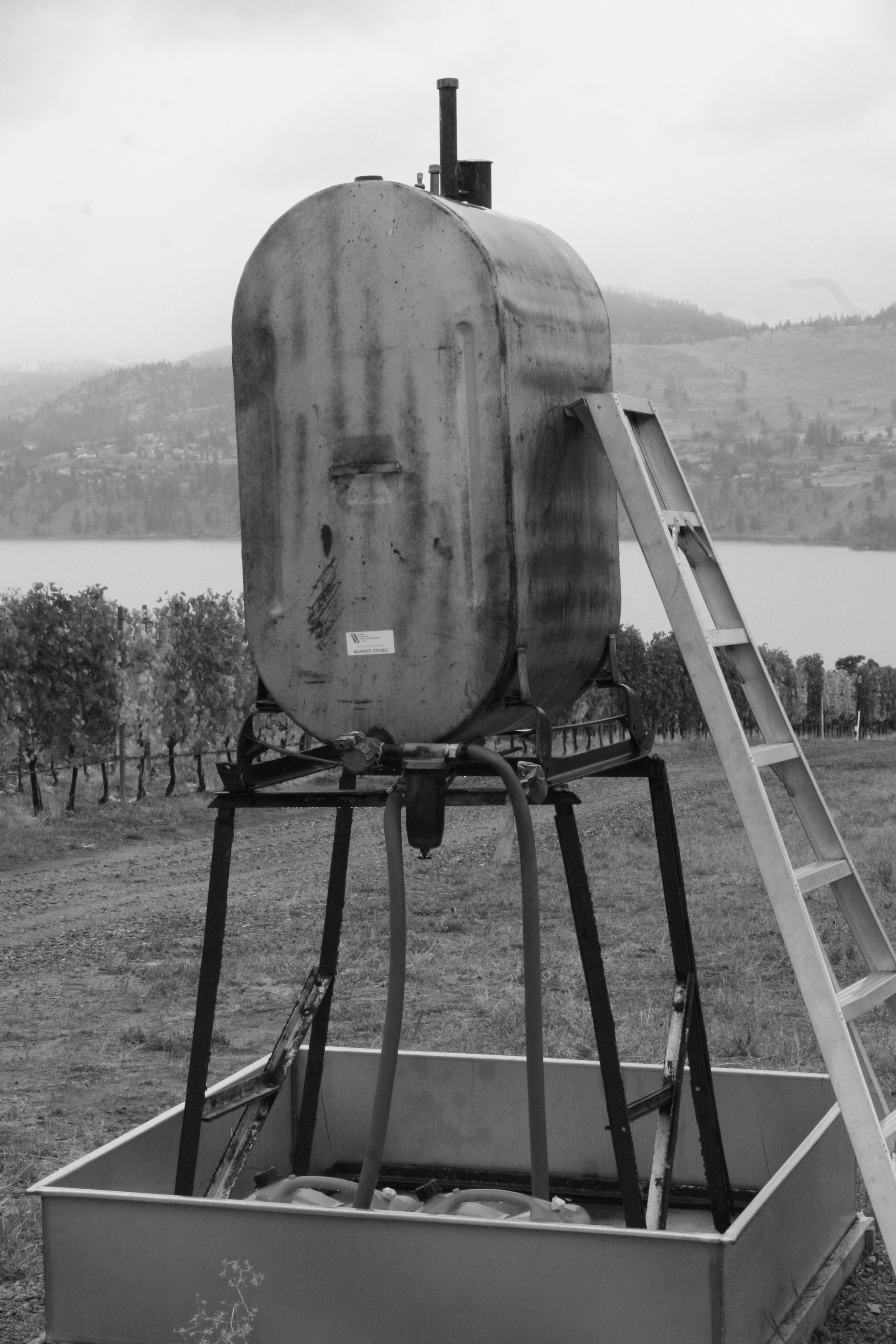 Lonesome fuel tank.