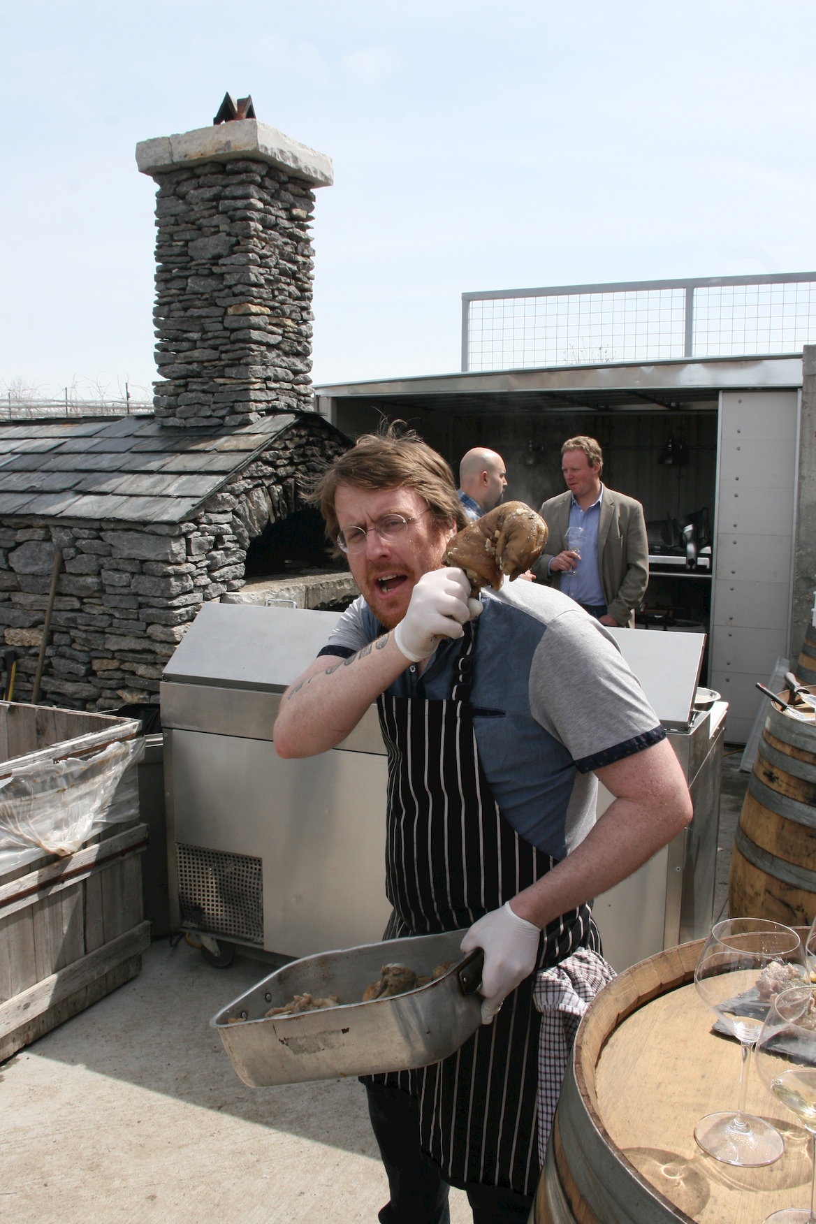  JP McMahon, from  Aniar Restaurant, Ireland.   