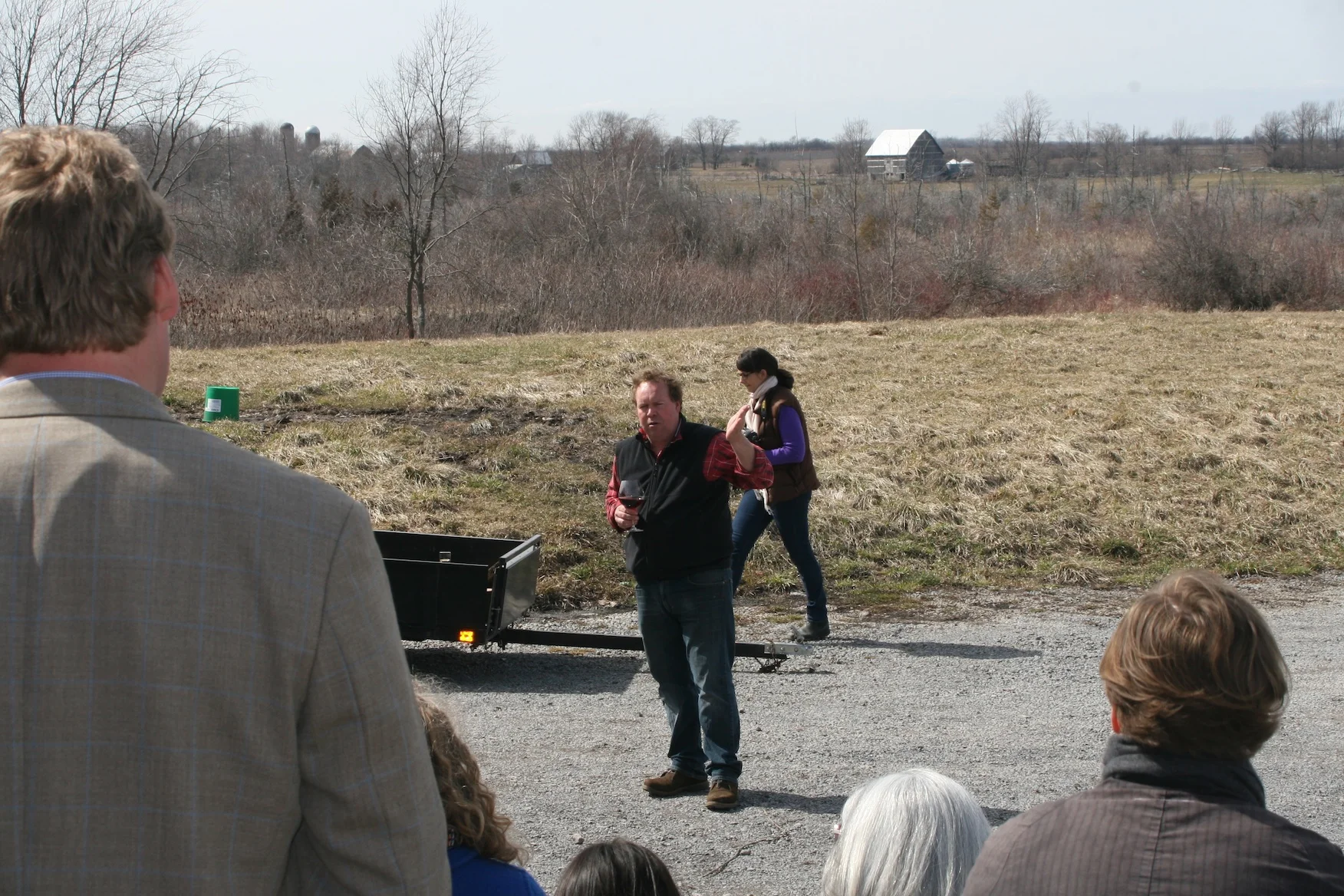 Norm kicking of the feasting with a little chat about how we do in Prince Edward County!