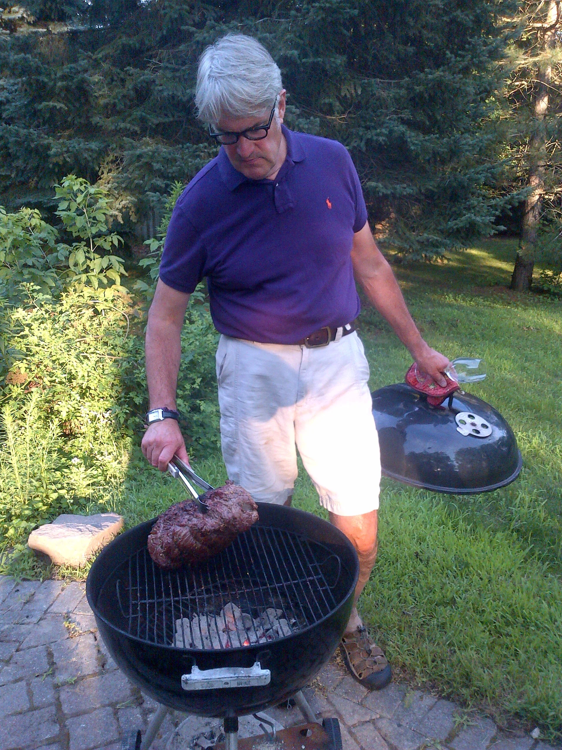 BBQ at the Bachelders...