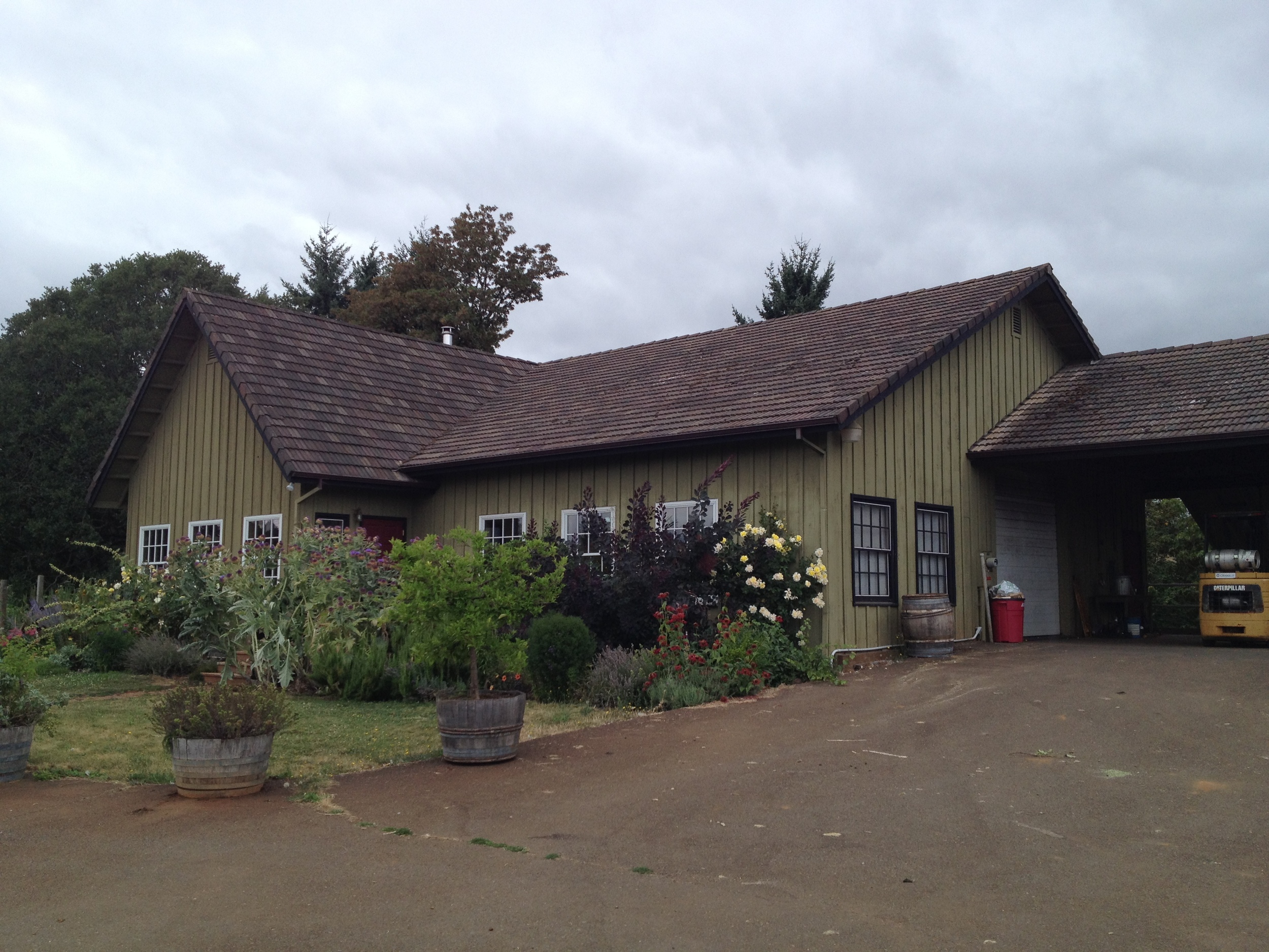  The elusive Cameron Winery in the Dundee Hills.  
