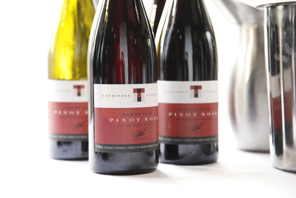  The Tawse Pinot Noirs...shone down on appropriately by the heavens.  