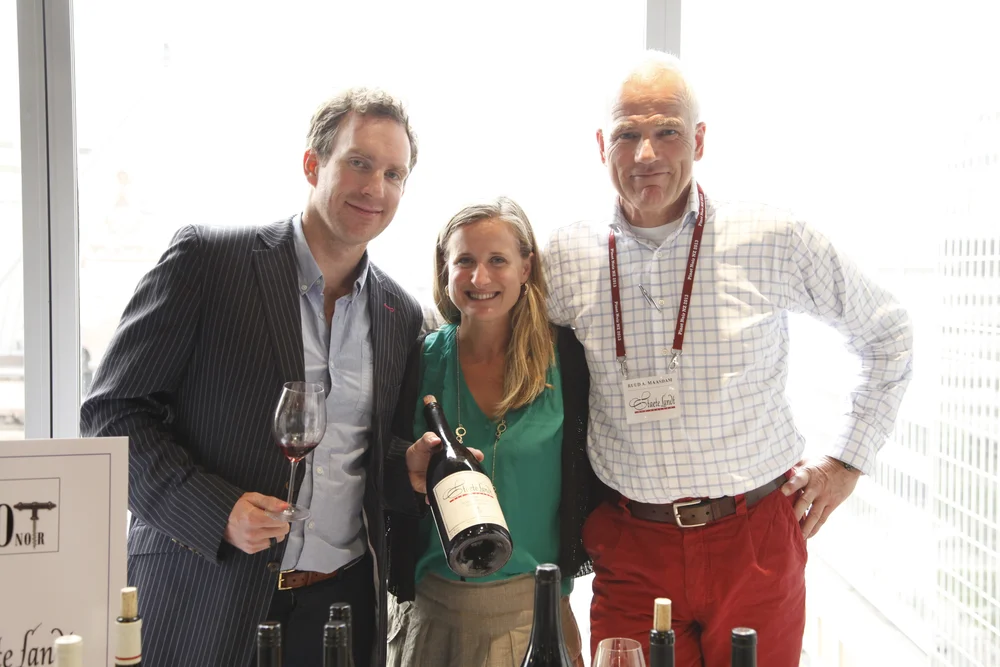  Celebrating Ruud Masdaam's fantastic Marlborough Pinot Noir.  