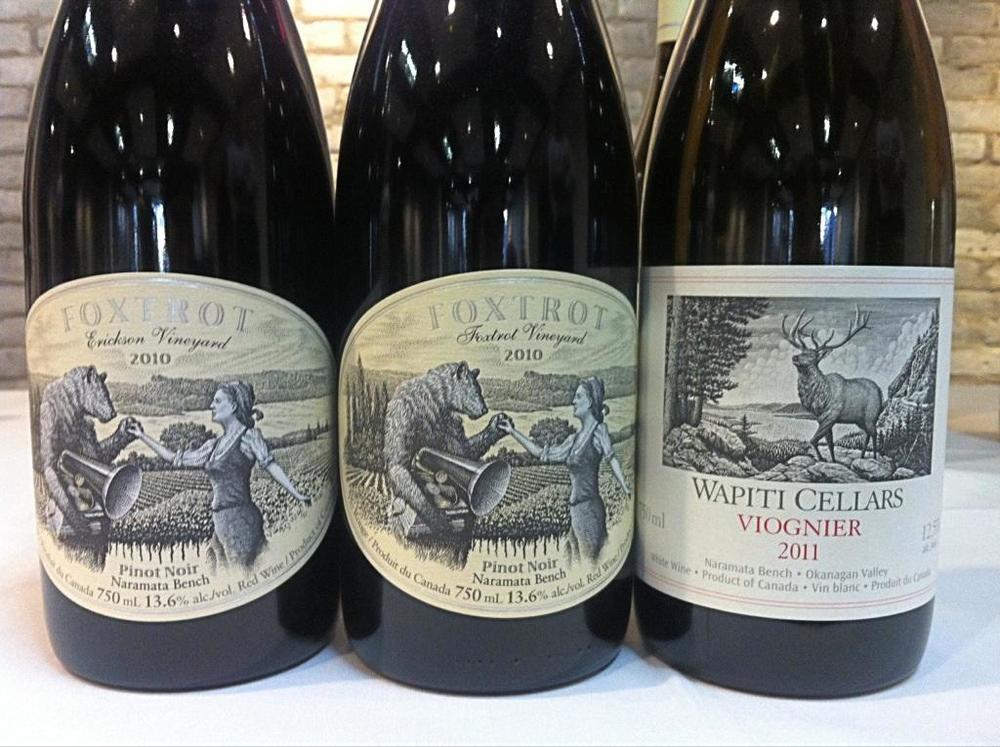  The Foxtrot labels are as good as the wine. Watch for any of this in Ontario. Very low production and small allocation.  