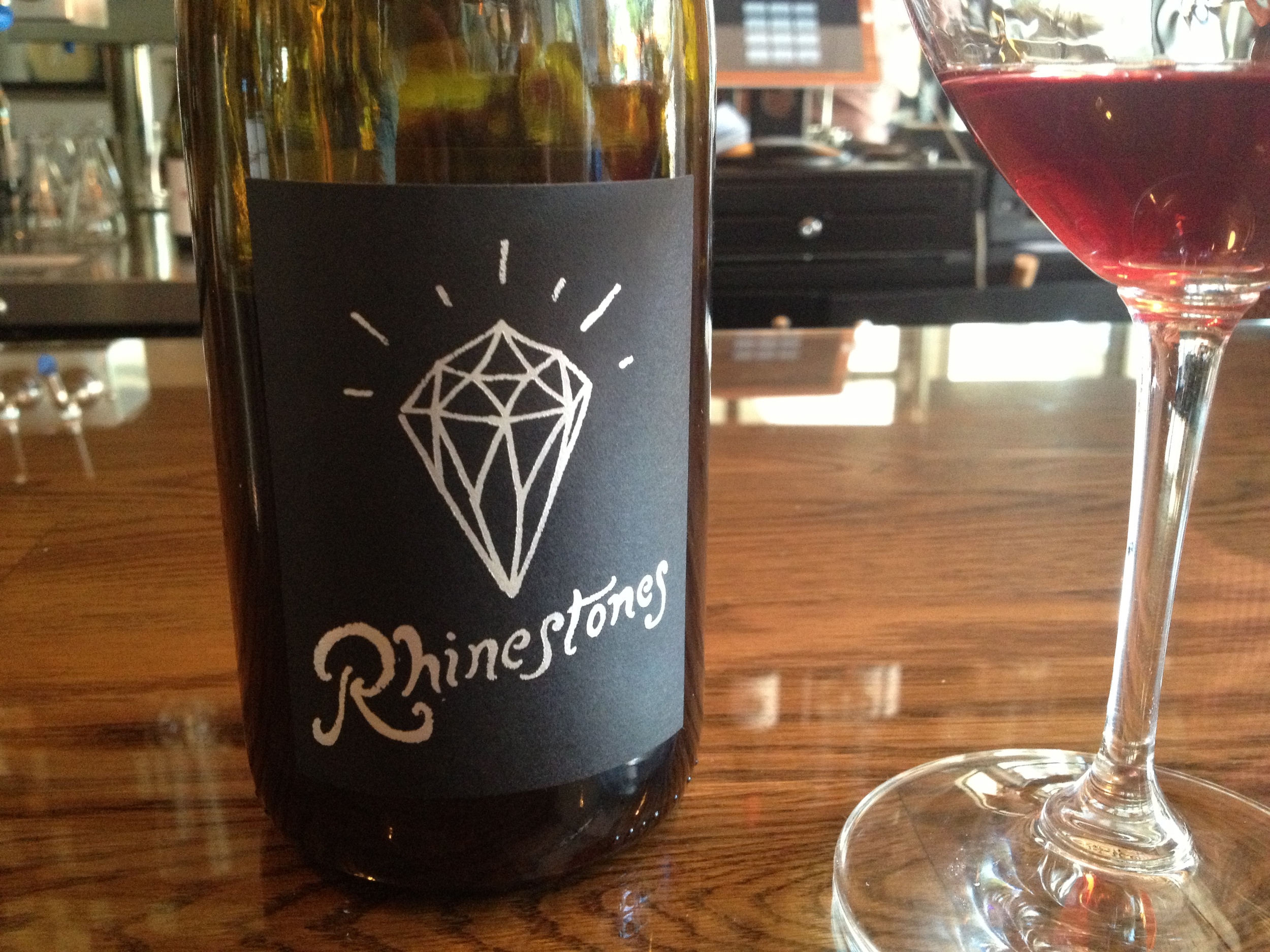  The Rhinestone Gamay/Pinot Noir from Bow and Arrow.   