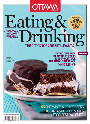 Ottawa Magazine Eating + Drinking