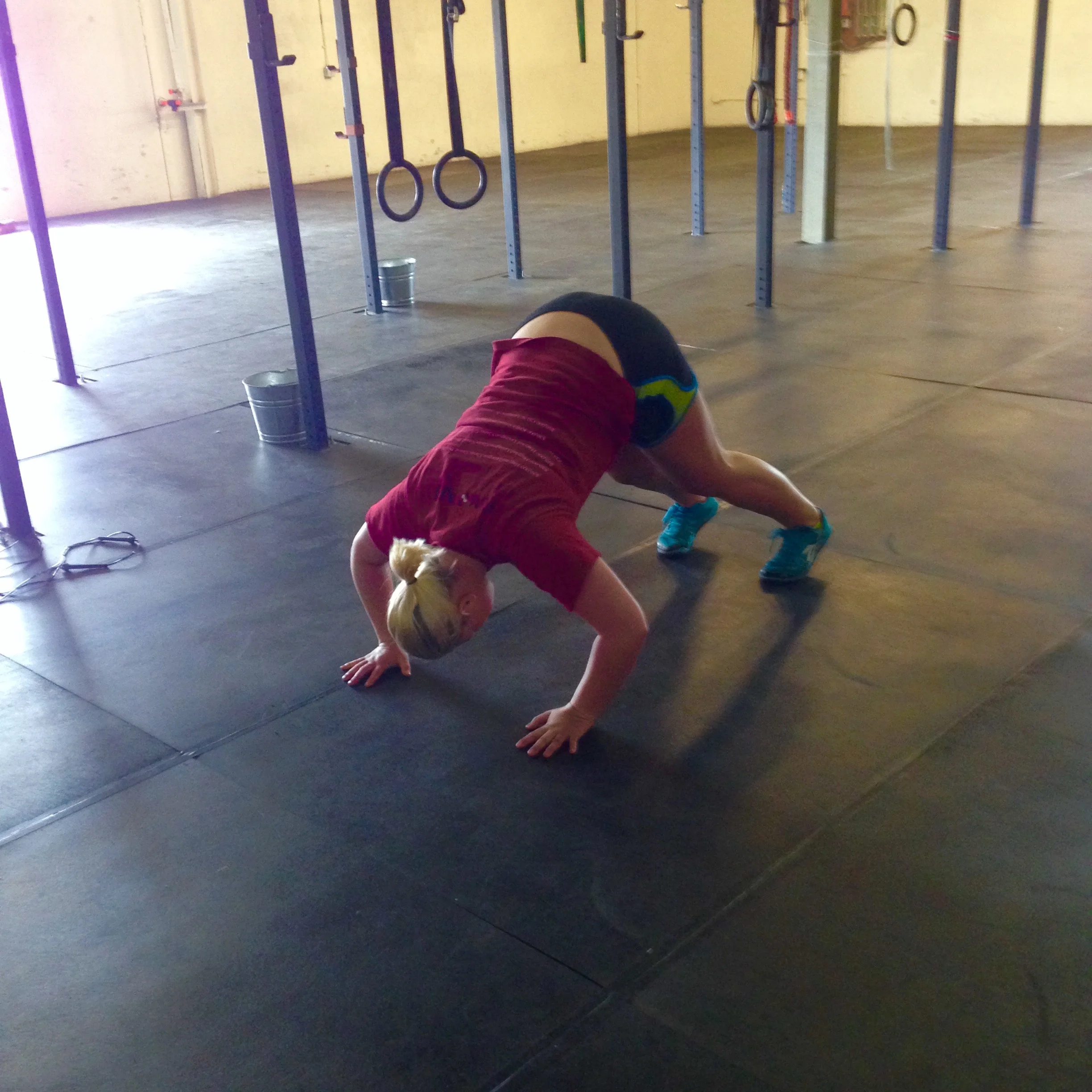 150604 - Sandbags and Beanbags reminder, CrossFit, Catalyst, Bravery. 