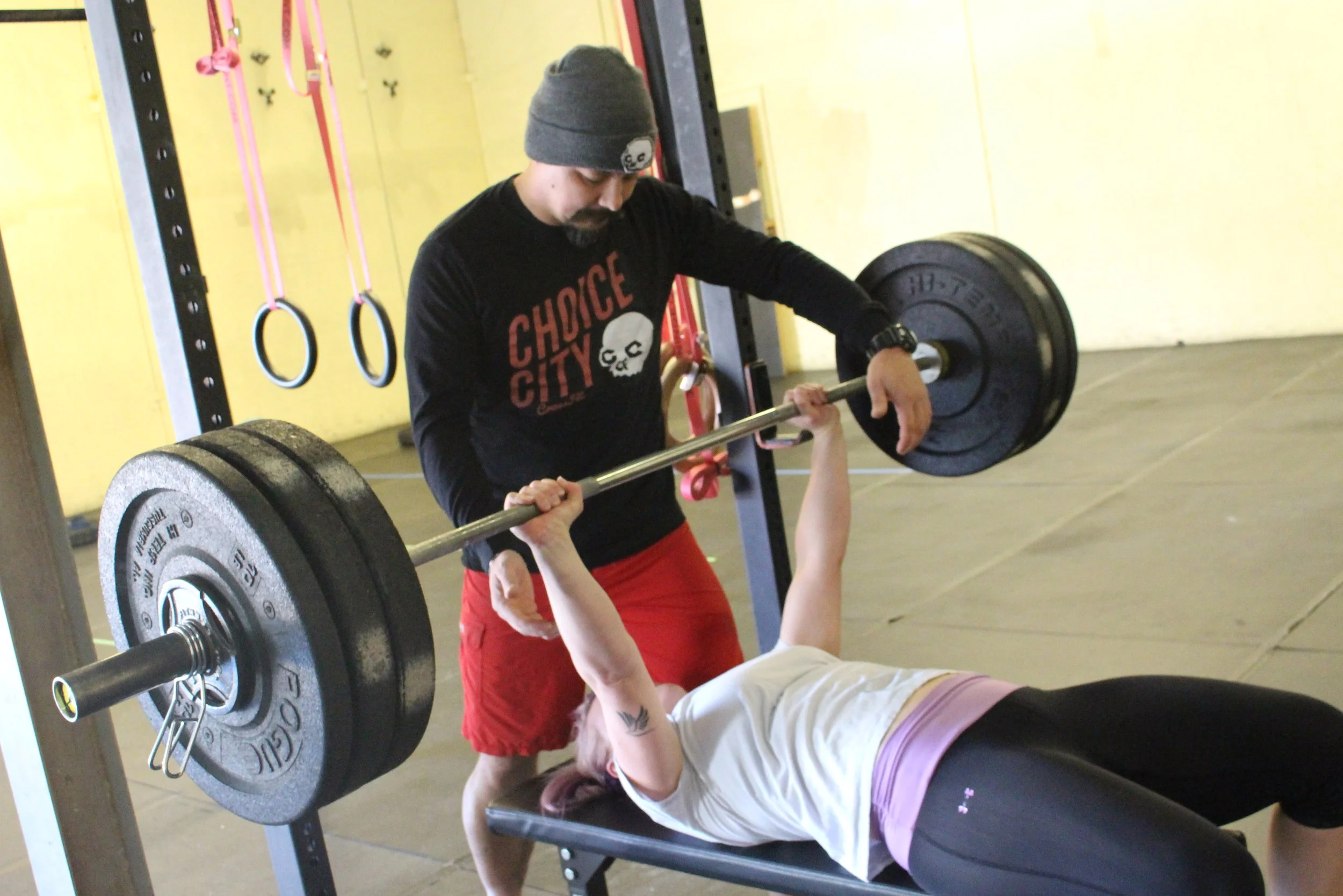 170406 - CrossFit - Benchmark "Angie," 5/3/1