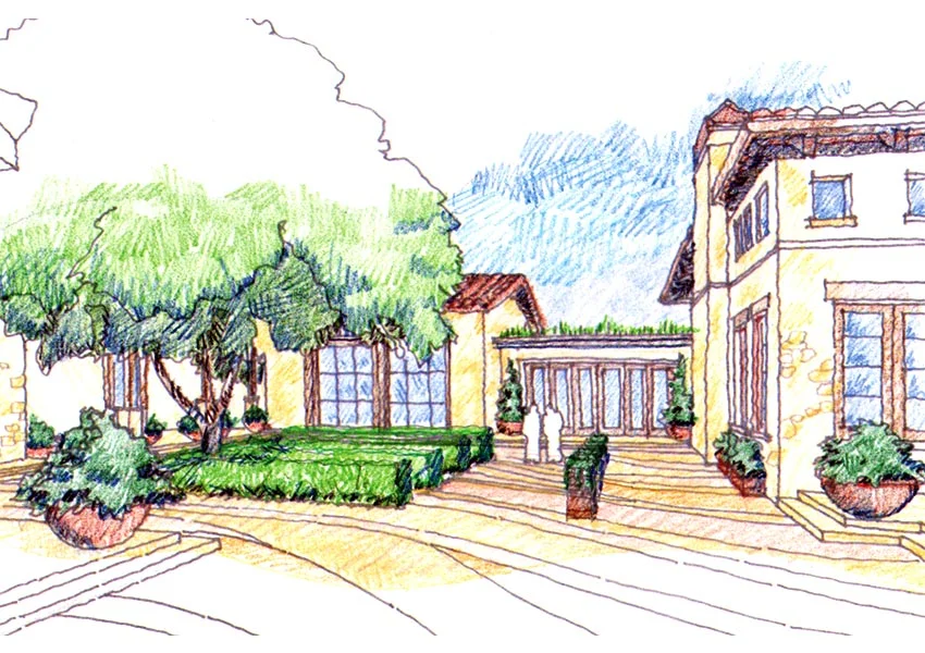 Clubhouse Courtyard