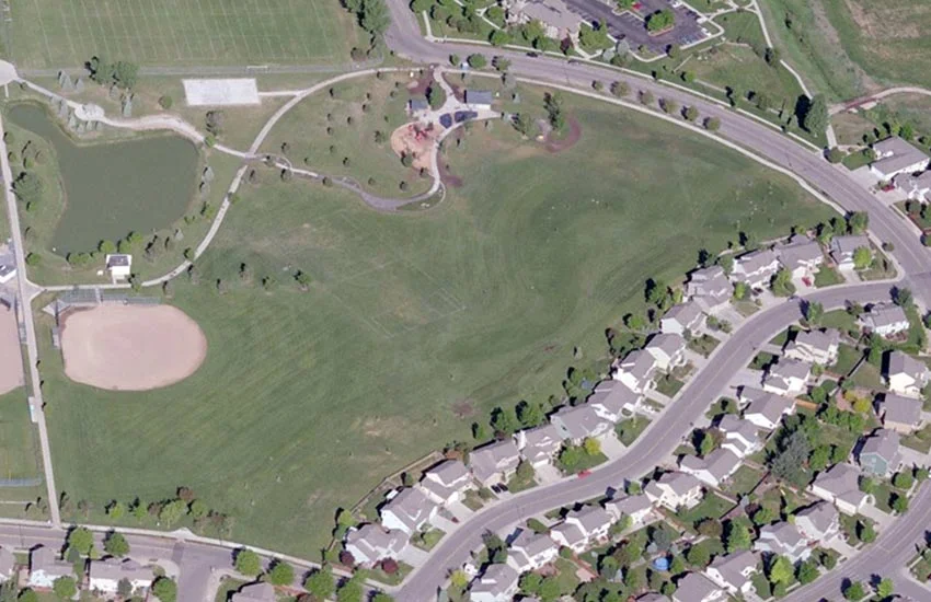Stewart Case Park, Fort Collins, Colorado USA