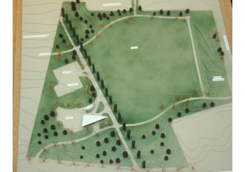 People of the Clouds Park Study Model - Fort Collins, Colorado USA