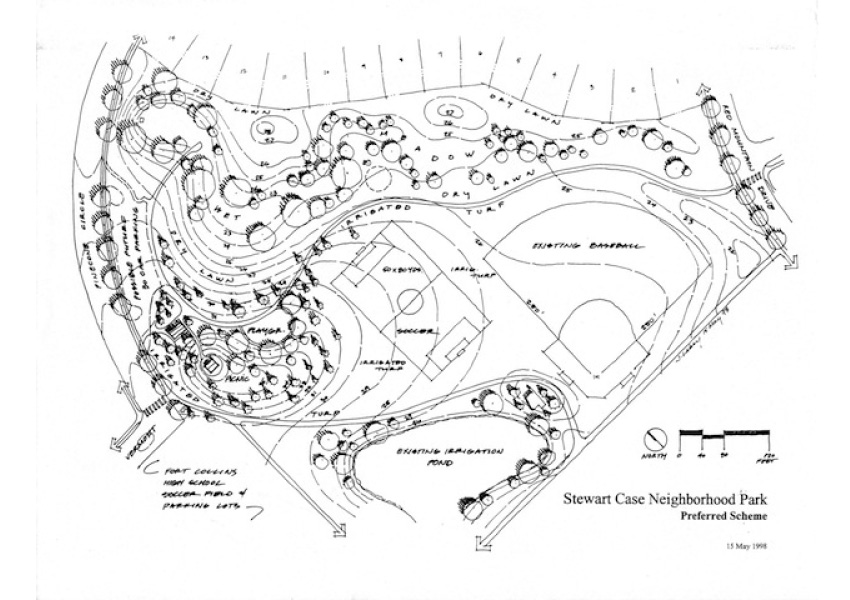 Stewart Case Park - Fort Collins, Colorado USA