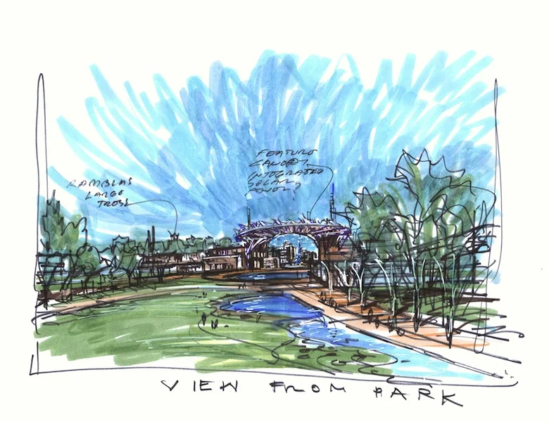 Concept View from Park