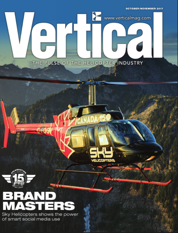 ' The Masters of Marketing ' cover story in Vertical Magazine