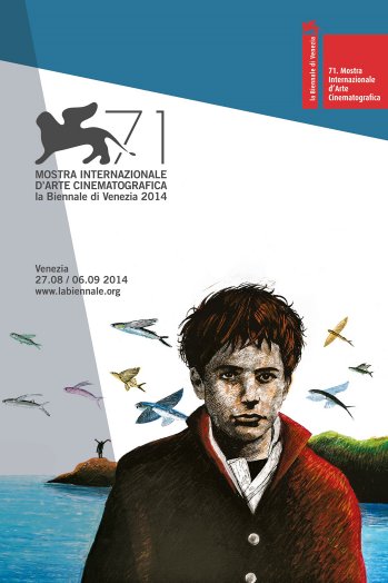 Official poster for the 2014 Venice Film Festival