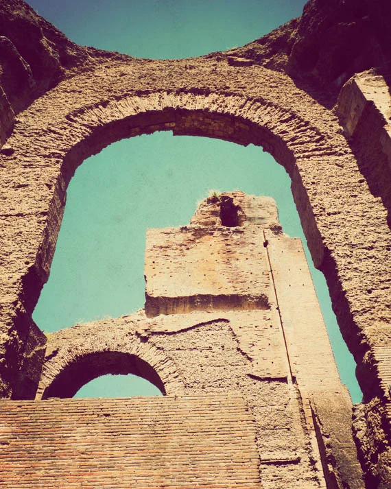 Ruins of a Roman bath