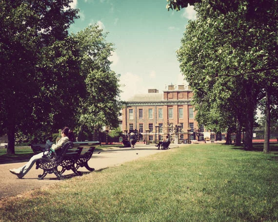 Kensington Palace and Gardens near Hyde Park