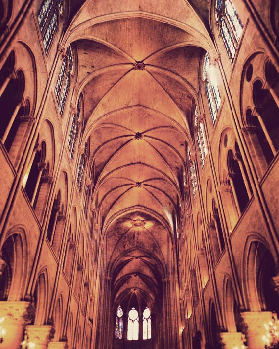 A view upwards