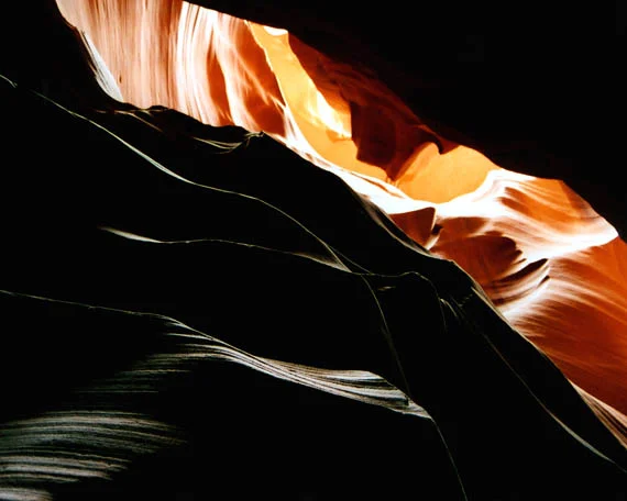 Deep within the canyon