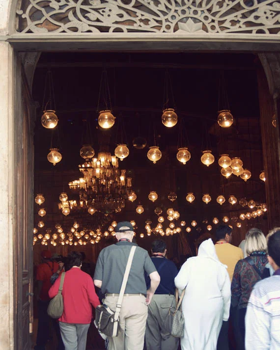 Entering the Mosque