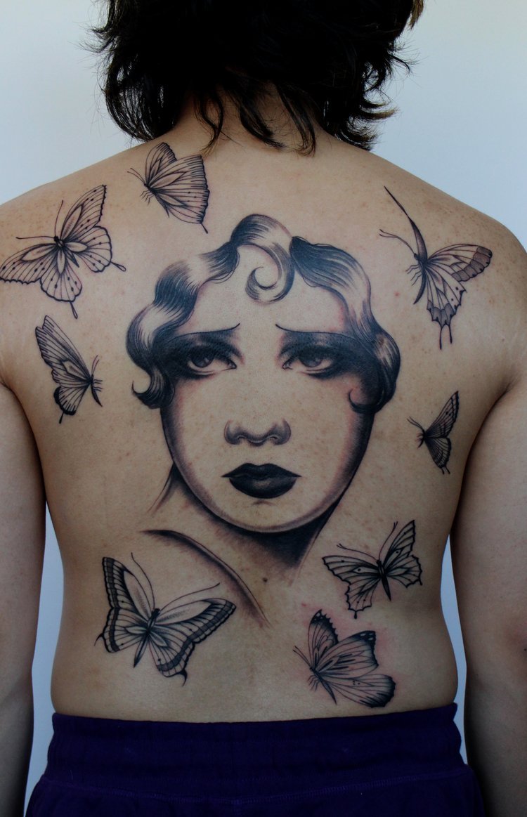 back piece female face butterflies butterfly delicate.jpeg