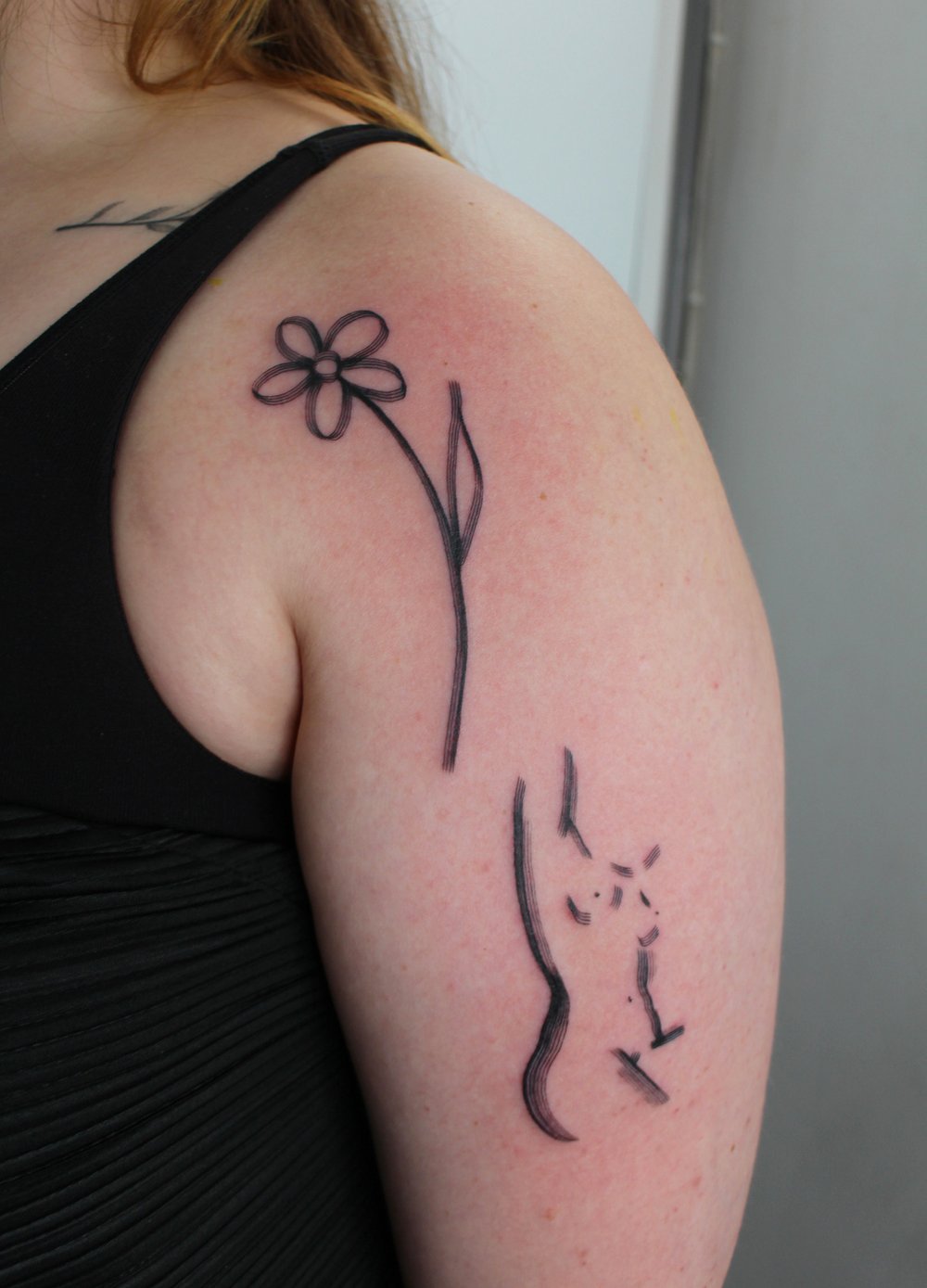 simple minimalist minimalism mag drag figure flower Jacqueline may tattoo art.jpeg