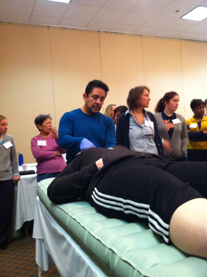 Here of my favorite Craniosacral Teachers Eric Moya demonstrates CST mouth work. 