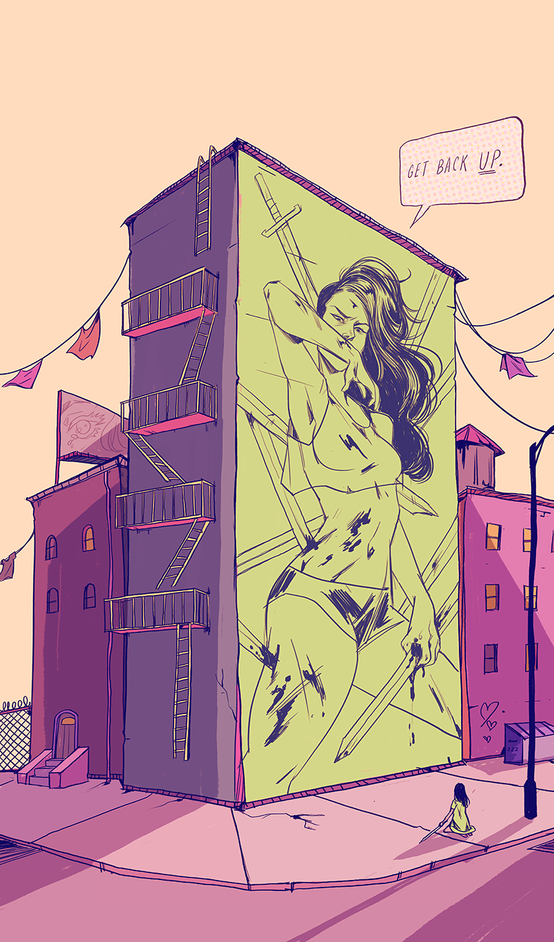 Arielle's artwork for tobeyou , Light Grey Art Lab 2017