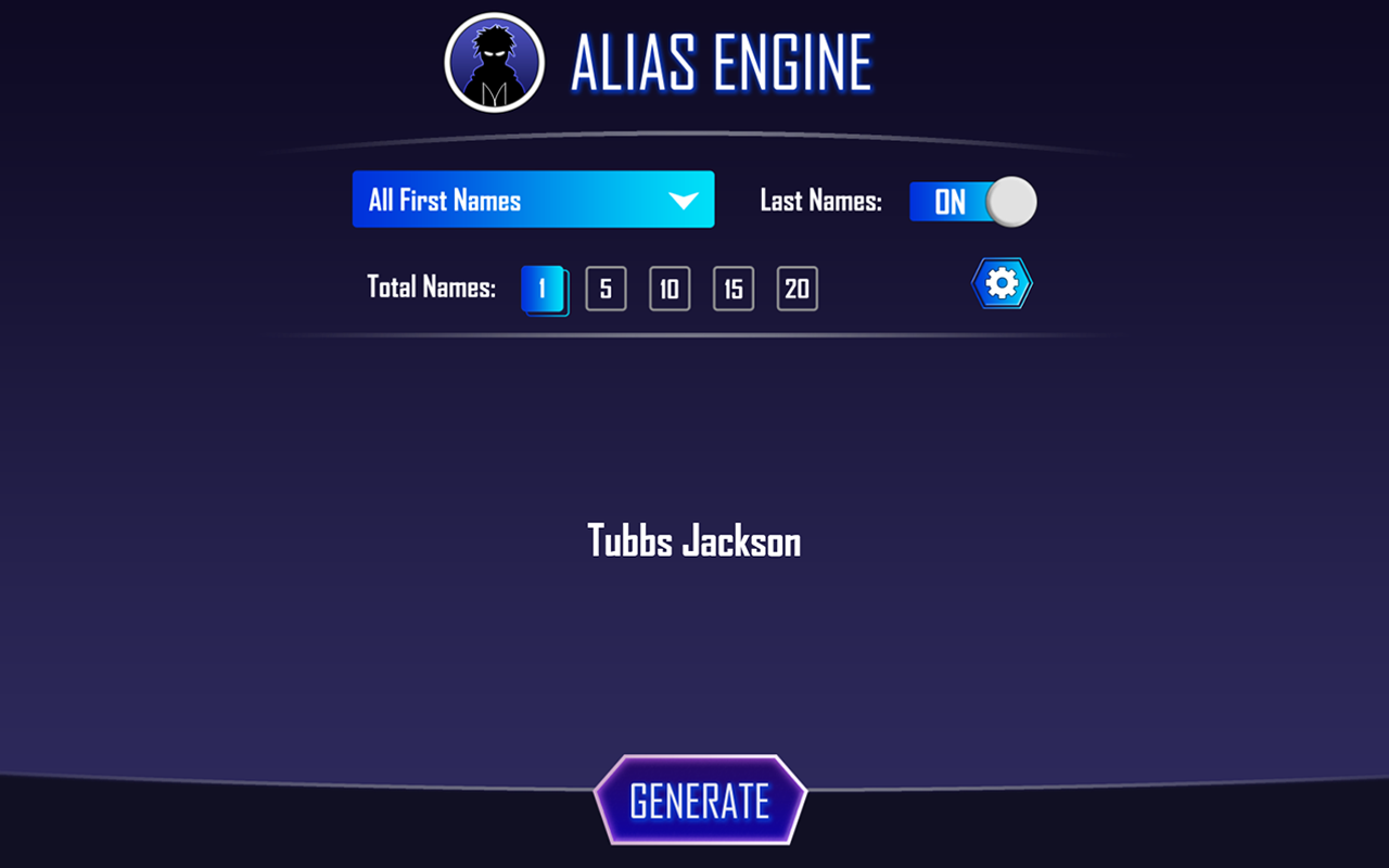 UI Design: Alias Engine (1)
