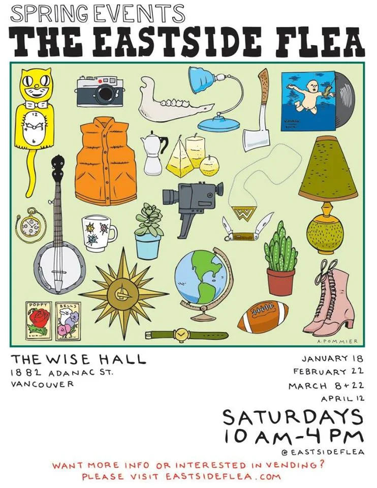 The Eastside Flea at the Wise Hall 2014