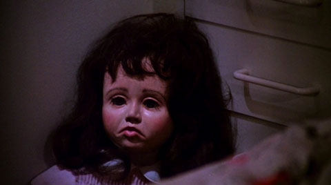 Hi! I'm a creepy doll that probably seems important now, but like anything else of significance, I get left behind in the middle of the movie!