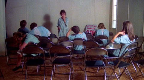 A truly captive audience.