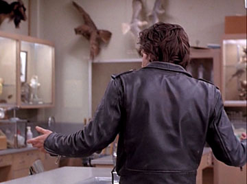 "This library is amazing!" "Chem lab..." "Oh, I didn't do much time in school."