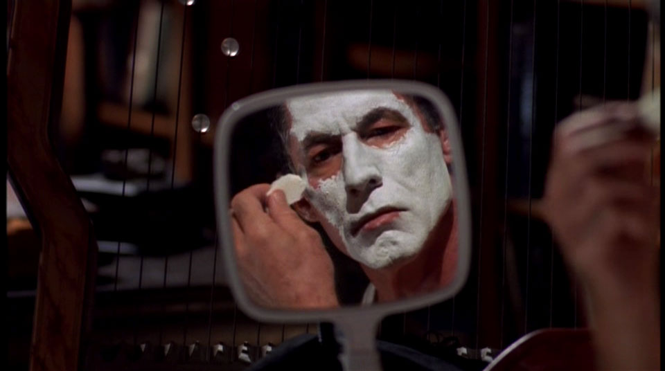 Just paint your face in shadow's smile.