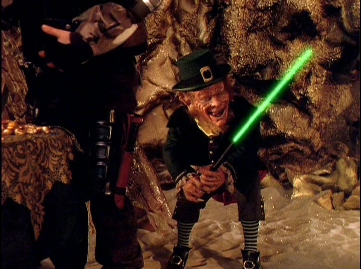 He's just jealous because Wicket never got one.