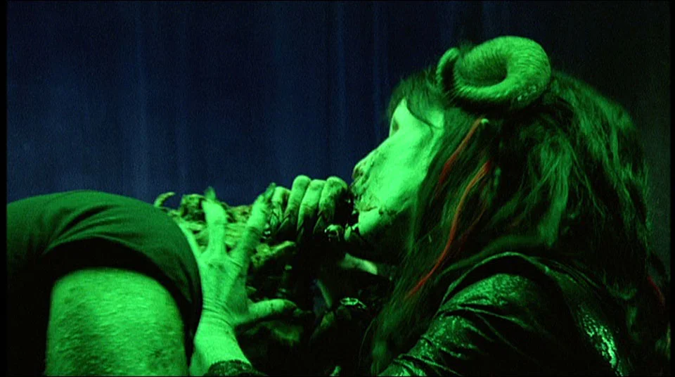 Even as a demon, Angela is pretty horny.