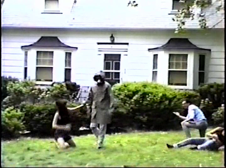 Oh no, he saw the cameraman! RUN CAMERAMAN!